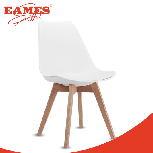 SILLA EAMES EIFFEL MINIMALISTA ACOLCHADA