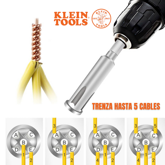 PELACABLE Y TRENZADOR PROFESIONAL KLEIN TOOLS®