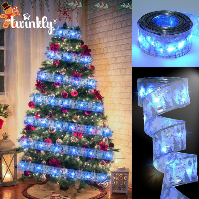 CINTA DE TELA DECORATIVA LED DE 5 METROS TWINKLY®