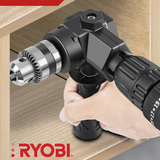 ADAPTADOR EN ANGULO 90 GRADOS RYOBI® PARA TALADRO