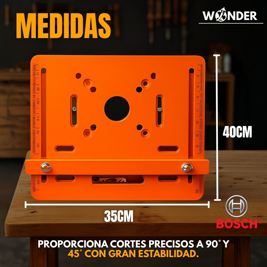 PLACA BASE DE MÁQUINA DE CORTE |BOSCH®|