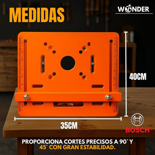 PLACA BASE DE MÁQUINA DE CORTE |BOSCH®|