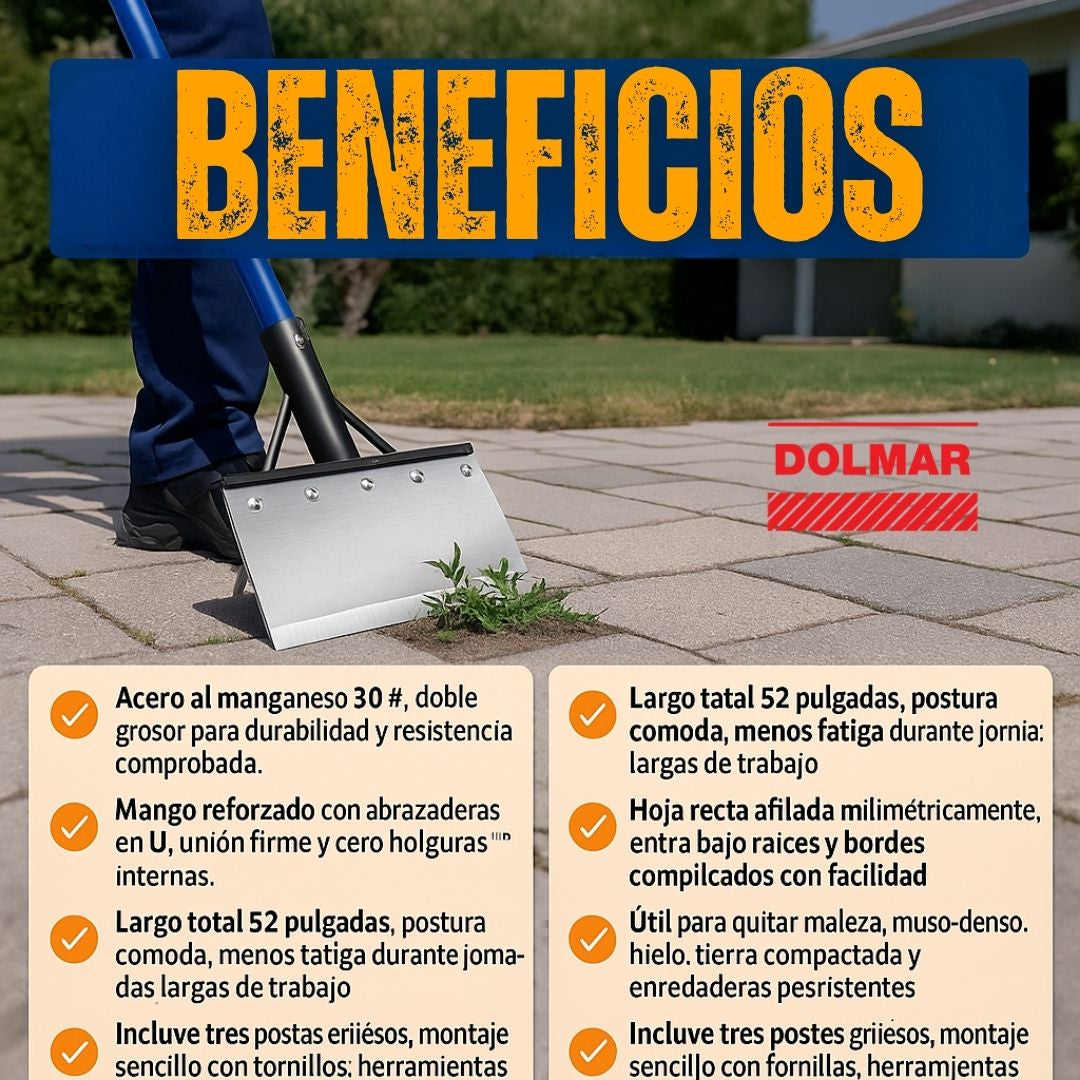 PALA DE LIMPIEZA MULTIFUNCIONAL | DOLMAR®