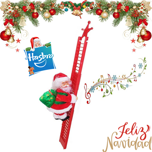 PAPÁ NOEL ESCALERA CON MÚSICA HASBRO®