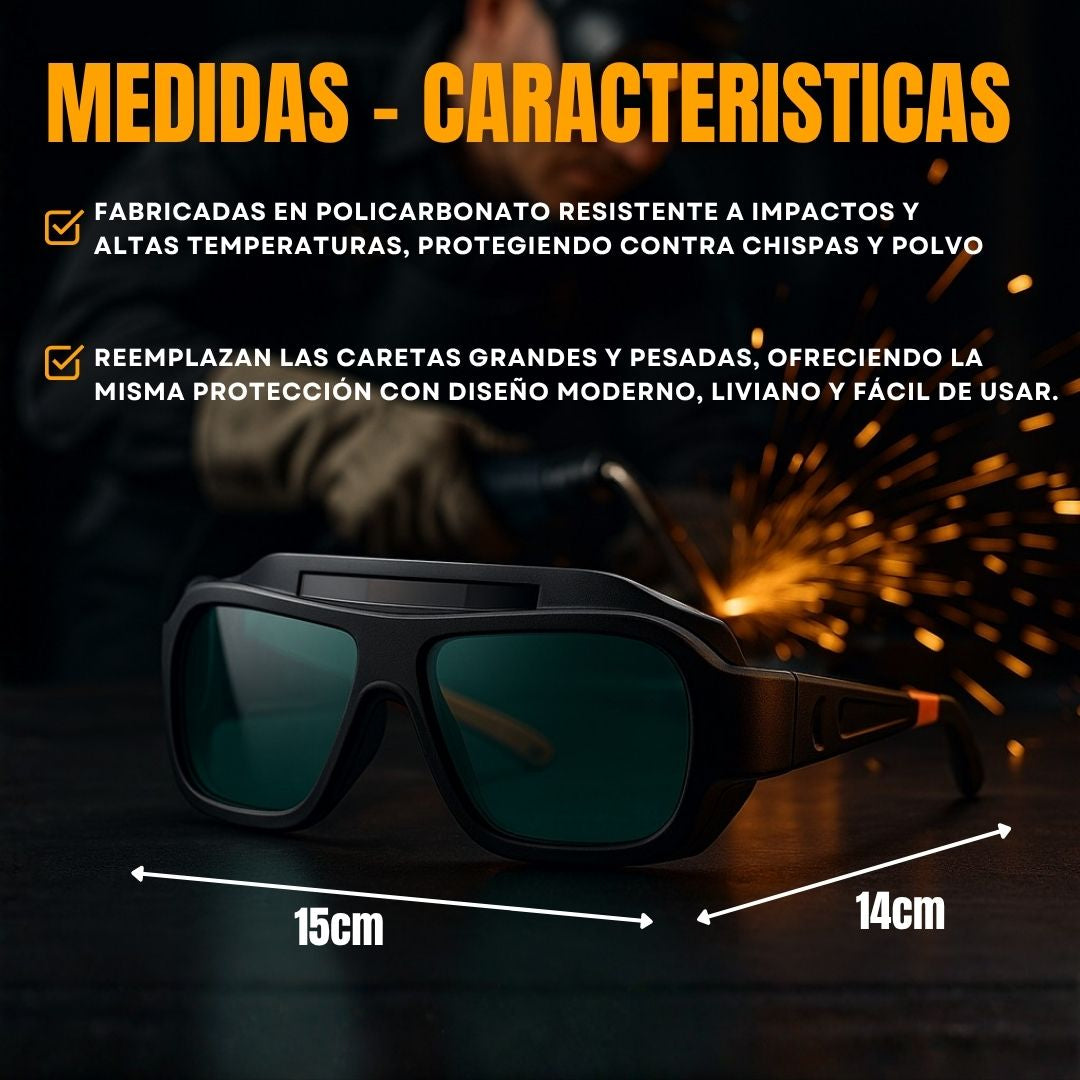 GAFAS DE SOLDADURA CON OSCURECIMIENTO AUTOMATICO | UVEX®