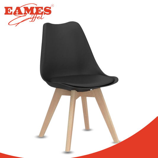 SILLA EAMES EIFFEL MINIMALISTA ACOLCHADA