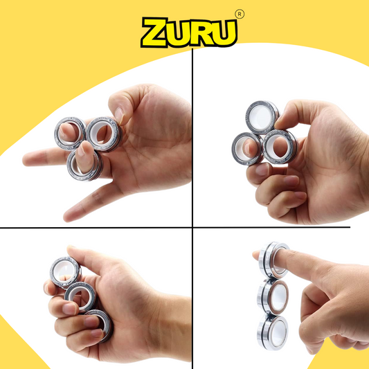 ANILLOS MAGNÉTICOS ANTI-ESTRÉS ZURU®