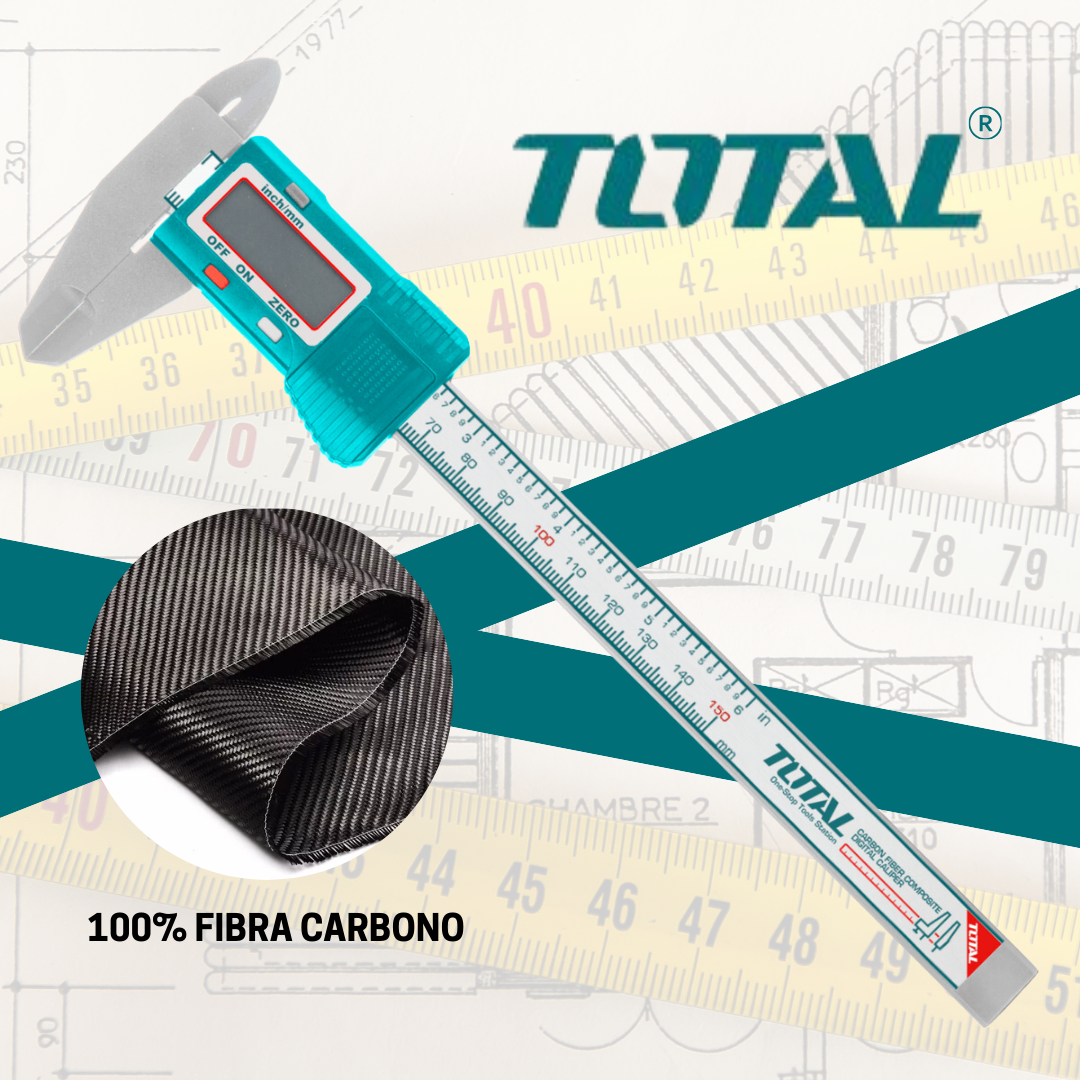 CALIBRADOR DIGITAL TOTAL® EN FIBRA DE CARBONO