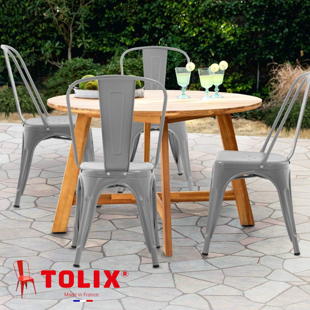 SILLA TOLIX® METÁLICA TIPO INDUSTRIAL