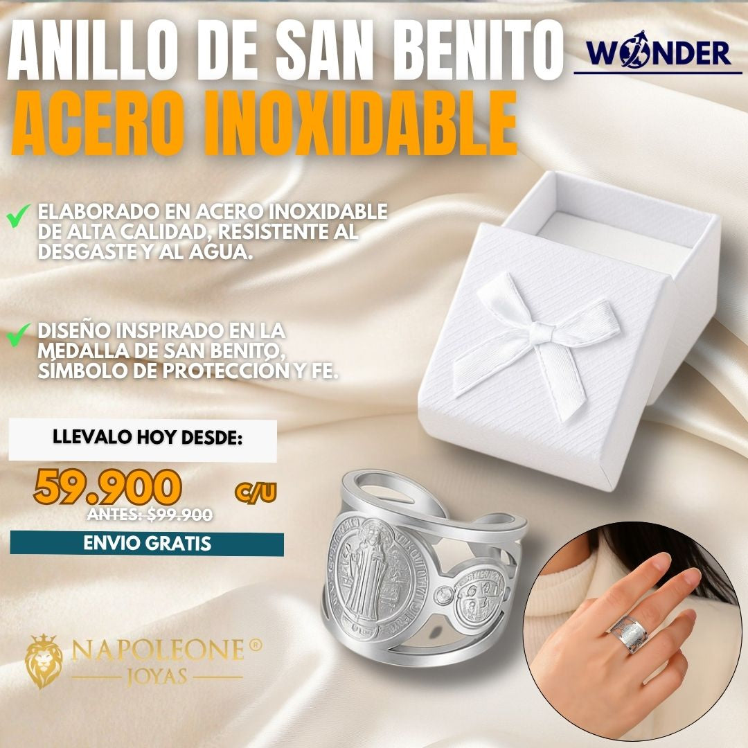 ANILLO DE SAN BENITO |NAPOLEONE®|