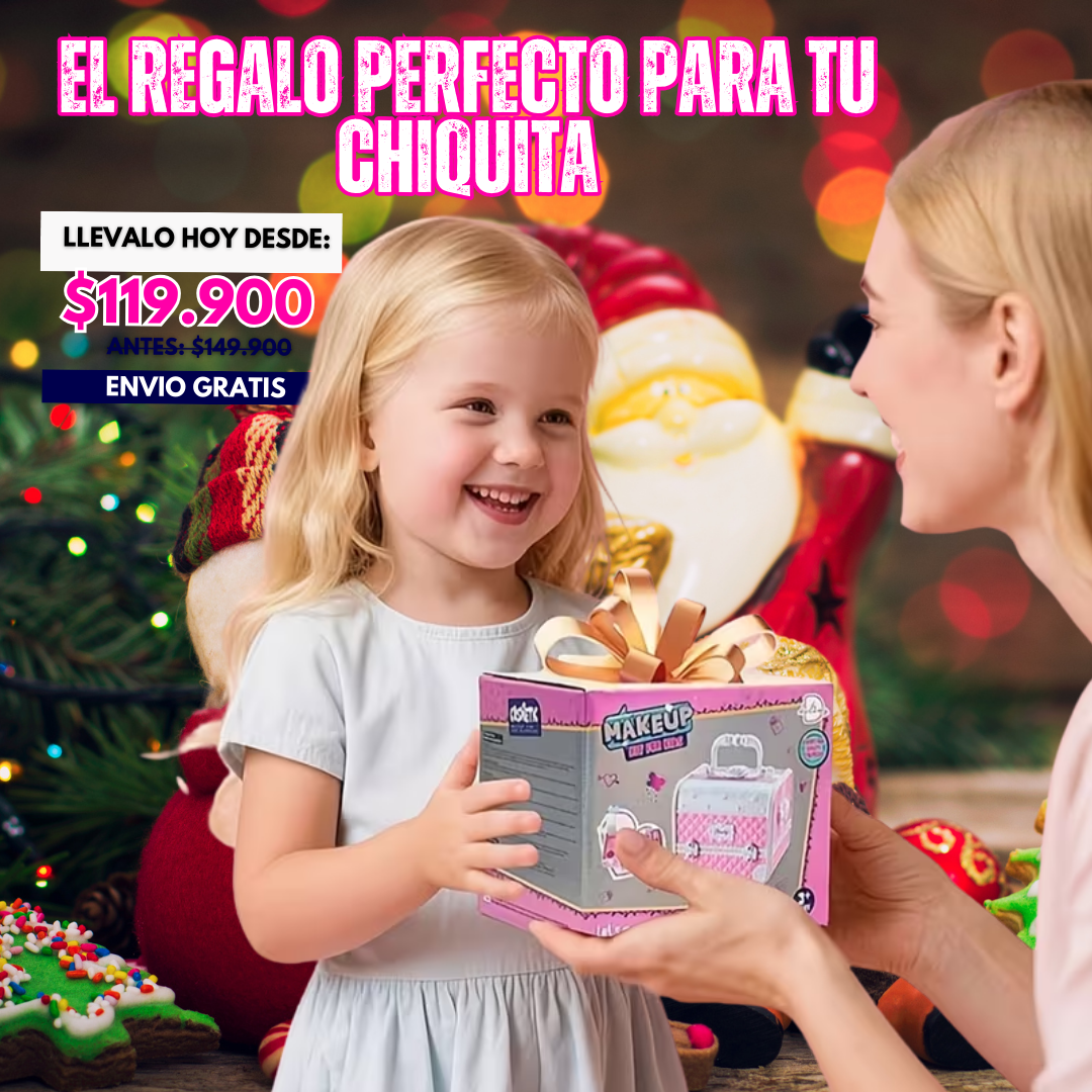 COFRE CAJA DE MAQUILLAJE | 80 PIEZAS