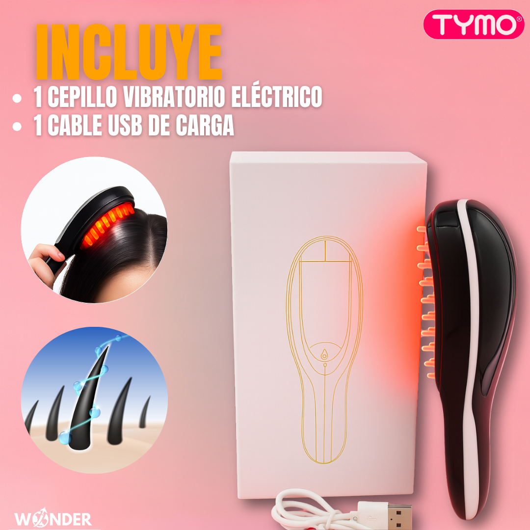 CEPILLO ELECTRICO CON ESTIMULACION DE CRECIMIENTO |TYMO®