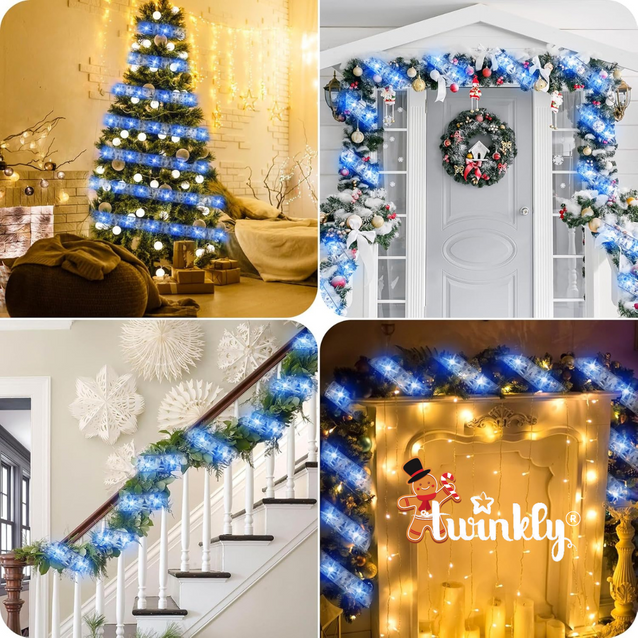 CINTA DE TELA DECORATIVA LED DE 5 METROS TWINKLY®