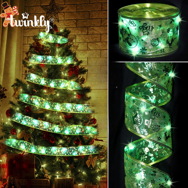 CINTA DE TELA DECORATIVA LED DE 5 METROS TWINKLY®