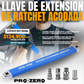 LLAVE DE EXTENSIÓN DE RATCHET ACODADA PRO-ZERO®