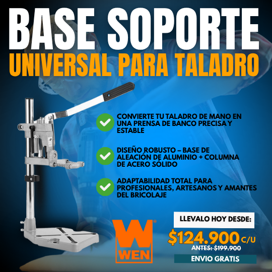 BASE SOPORTE UNIVERSAL PARA TALADRO | WEN®