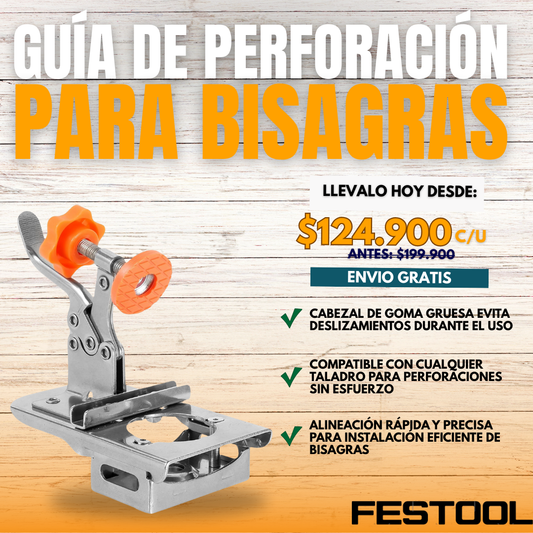GUÍA DE PERFORACIÓN PARA BISAGRAS | FESTOOL®