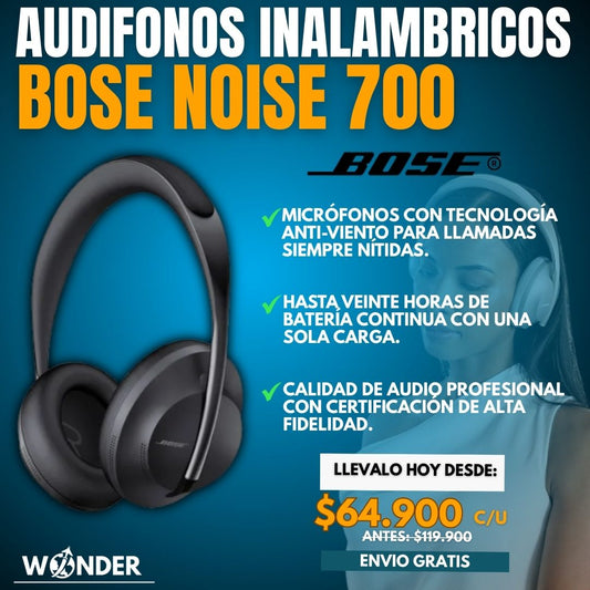 AUDIFONOS INALAMBRICOS |BOSE700®|