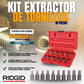 KIT EXTRACTOR DE TORNILLOS X10 PIEZAS | RIDGID®