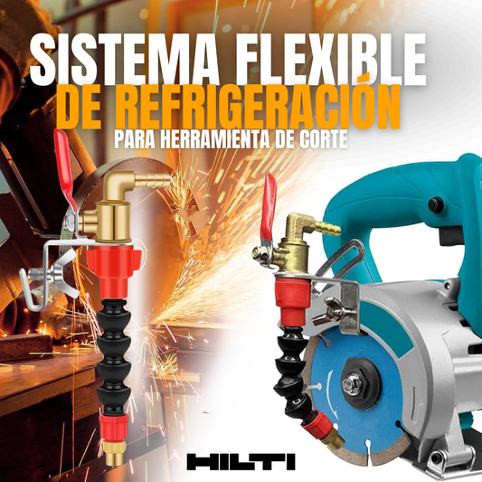 SISTEMA FLEXIBLE DE REFRIGERACIÓN HILTI® PARA HERRAMIENTA DE CORTE