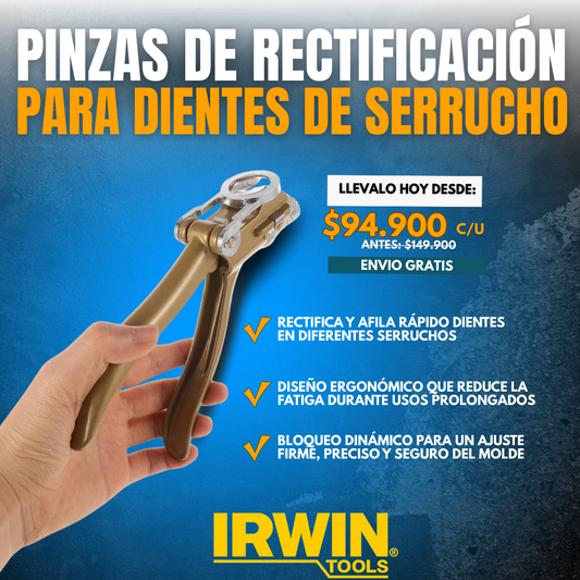 PINZAS DE RECTIFICACIÓN PARA DIENTES DE SERRUCHO | IRWIN TOOLS®