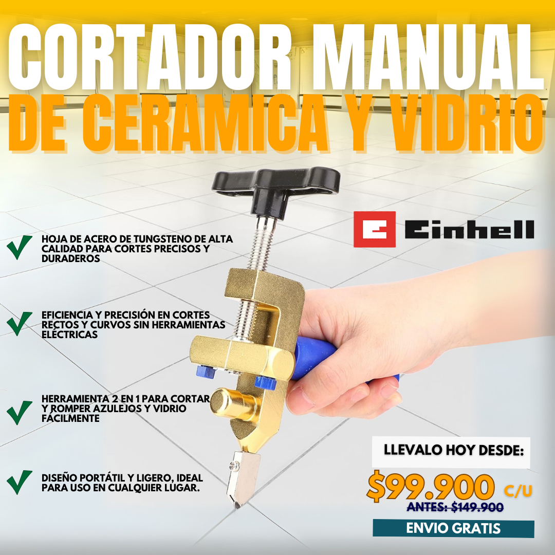 CORTADOR MANUAL DE CERÁMICA Y VIDRIO | EINHELL®