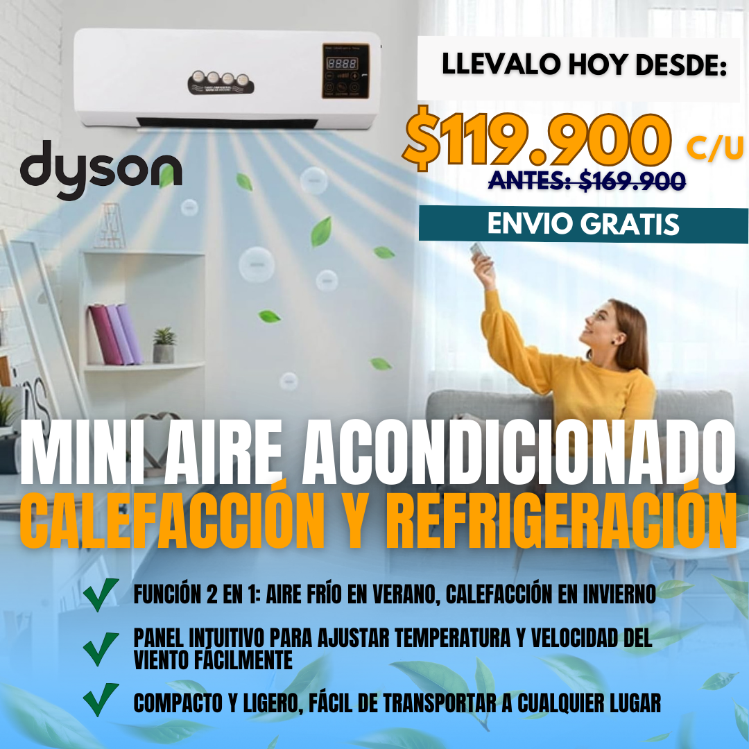 MINI AIRE ACONDICIONADO 2 EN 1 DYSON® | CALEFACCIÓN Y REFRIGERACIÓN