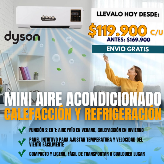MINI AIRE ACONDICIONADO 2 EN 1 DYSON® | CALEFACCIÓN Y REFRIGERACIÓN