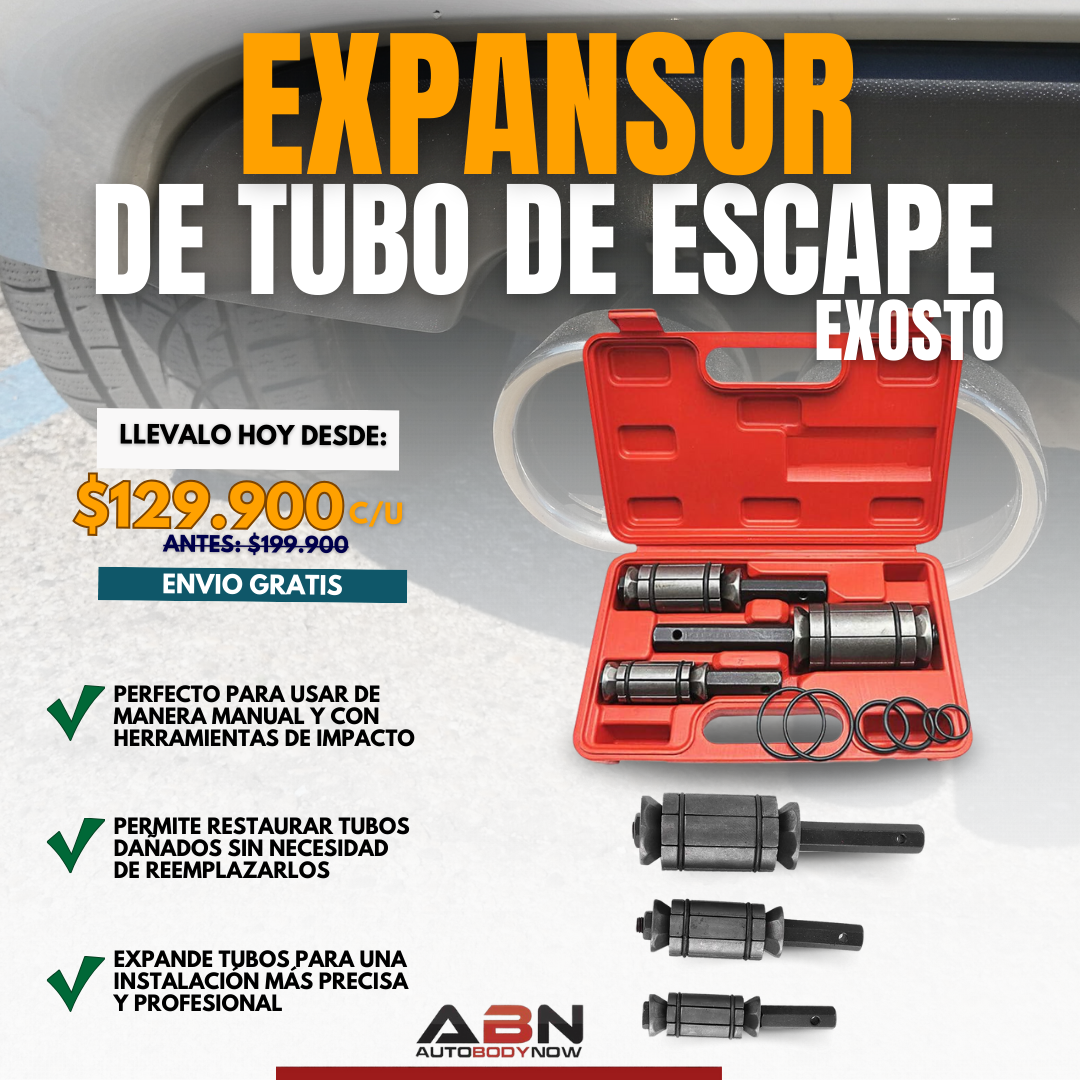 EXPANSOR ABN® DE TUBO DE ESCAPE (EXOSTO)