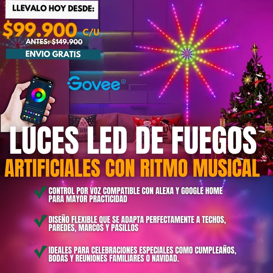 LUCES LED DE FUEGOS ARTIFICIALES |GOVEE®|