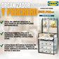 PERCHERO Y ORGANIZADOR CON CUBRE POLVO |IKEA®|