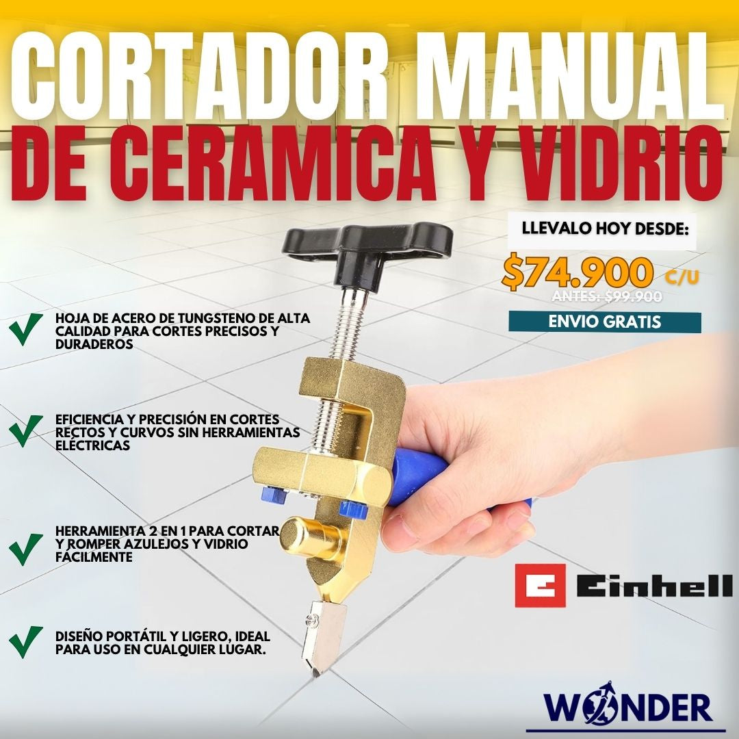 CORTADOR MANUAL DE CERÁMICA Y VIDRIO | EINHELL®
