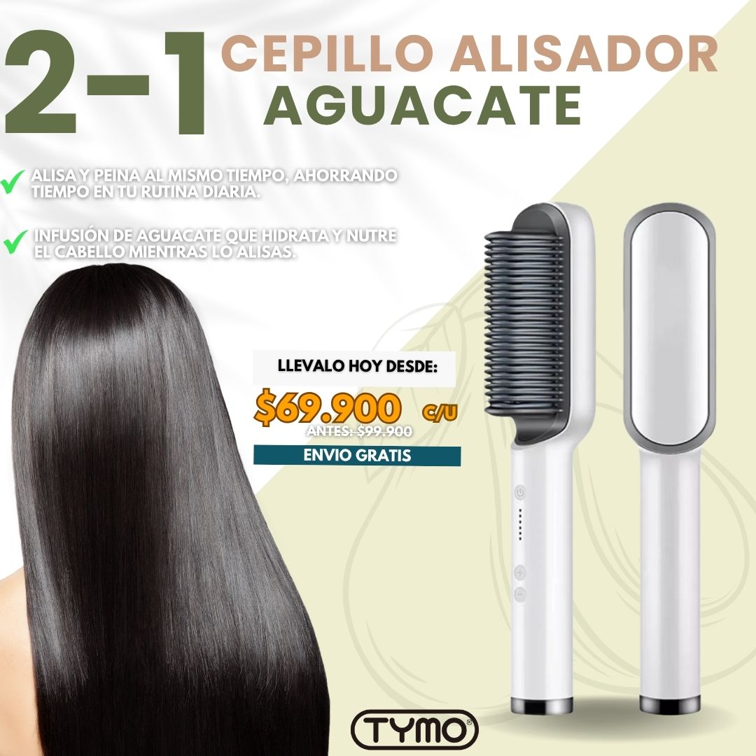 CEPILLO ALISADOR 2 EN 1 | TYMO®