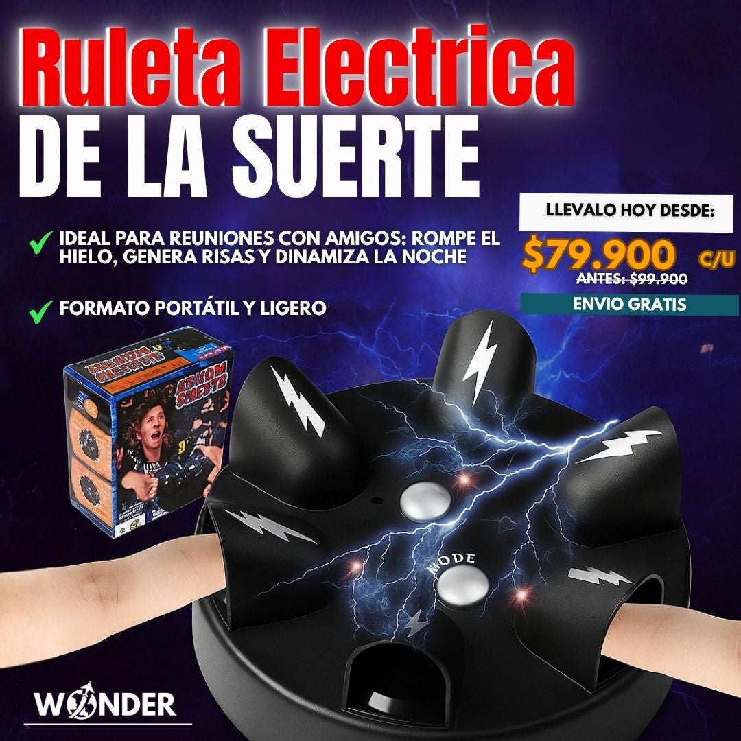 RULETA ELECTRICA DE LA SUERTE